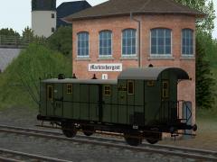 DRG Personenzug-Gep�ckwagen, Pwi pr84 - Set 2