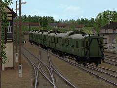DRG - Eilzug-Gep�ckwagen, Pw4 pr04 - Set 2