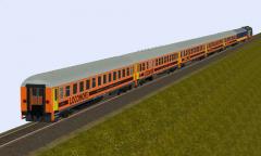 LOCOMORE - Deutschlands erster t&auml;glich verkehrender privater Fernzug (V60NHB40084 )