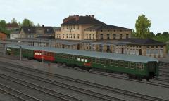 DB-Halbspeisewagen der Bauart CR/BR4ymg-51 (sp�ter BRyl 446), Set 1