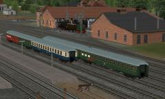 DB-Halbspeisewagen der Bauart CR/BR4ymg-51 (sp�ter BRyl 446), Set 2