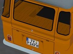 VW-Zustellfahrzeug Typ147 im Dienst privater Unternehmer �Fridolin� Set 2 (V60NHB40095 )