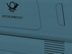 VW-Zustellfahrzeug Typ147 im Dienst der Deutschen Bundespost �Fridolin� Set 1 (V60NHB40098 )