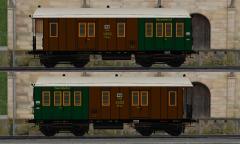 Langenschwalbacher Wagen der KPEV Gattung PwPost4i pr95 (V60NHB40100 )