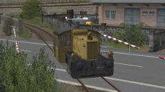 Kleinlokomotive 323 Basalt  K�f 2 mit geschl. F�hrerhaus
