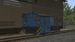Kleinlokomotive 323 Krupp K�f 2 mit geschl. F�hrerhaus