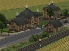Beamtenwohnhaus Hardenberg, Villa und Nebengeb�ude