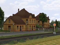 Beamtenwohnhaus Greppin, Villa und Nebengeb�ude