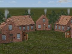 Norddeutsche Siedlungsh�user (Leichtversion)  (Projekt LBE)