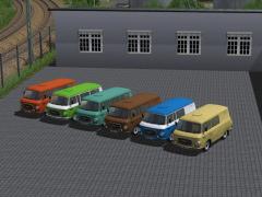 Barkas B1000 Mehrzweck und Bus