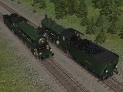 Schnellzuglokomotive S 3/5 der K.Bay.Sts.B.