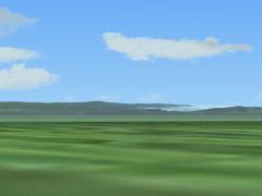 Schwarzwald im Sommer - Anlagen-Horizontvorlage (V70NDU10003 )