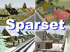 Moderne Einfamilienh&auml;user mit Umfriedung in Sommer- und Winter-Ausf&uuml;hrung. Gro&szlig;es Sparset mit 144 Modellen! (V70NDU10026 )