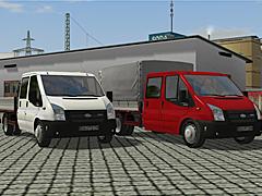 Ford Transit der 5-ten Generation. Set 1 mit 30 Modellen.