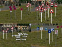 Verkehrsschilder Linden