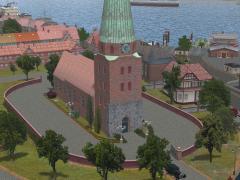 Backsteinkirche St. Lorenz Travem�nde