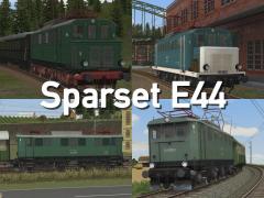 Sparset E44/144/244 in verschiedenen Epochen