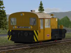 Diesel-Lok K� II der Firma Wiebe in Epoche IV