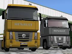 6 Renault Sattelzugmaschinen im Set