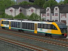 Dieseltriebwagen der Baureihe VT642 der  ODEG
