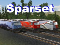 Sparset - E-Loks der RhB Ge 4/4 III (sSpur 1000mm)