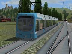 Niederflur-Stra�enbahn