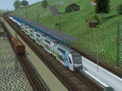 KISS-Triebzug der Westbahn Austria