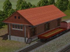 G�terschuppen Travem�nde-Hafen