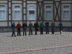 Passanten M�nner Set 01
