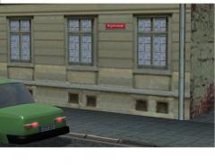Strassennamensschilder Typ RWFZR und RWFZW Mainzer Str.-Namen-Set 1