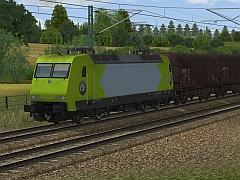 E-Lok 145 931 der Alpha Trains Logistic in Epoche VI