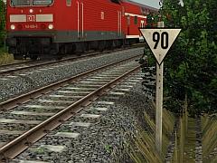 Lf4 und Lf5 Signale -  Langsamfahrstellen der DR