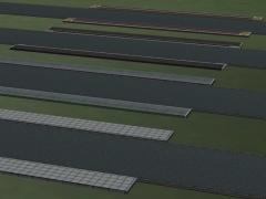 Gehweg-Splines zur Nachr�stung von Stra�en