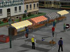 Marktstand-Set