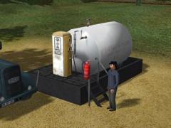 Bausatz Tankstation