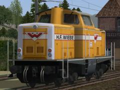 Diesel-Lok der Firma Wiebe der BR V100 in Ep IV