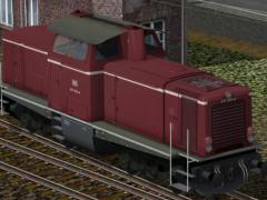 Diesellok V100 der DB in Epoche IV