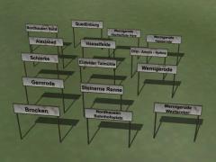 HSB-Haltestellenschilder