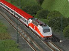 Hochgeschwindigkeits-Universallok OBB 1012 
