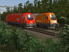 E-Loks Taurus OBB1216_003 und RTS1216_901