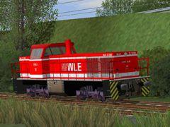 Diesellokomotive G1206 WLE