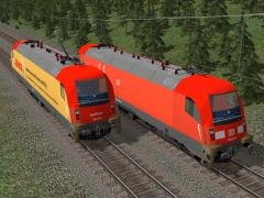 E-Loks Taurus DB 182 009 und DB 182 024