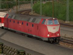 Diesellokomotiven BR 219 der DBAG