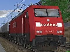G�terzuglokomotive BR 152 der DB-Railion - Set 2