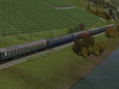 Reisezugwagen der DB in EpIV einfarbige Lackierung - Starter-Set