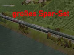 Gro�es Spar-Set Reisezugwagen der DB EpIV einfarbige Lackierung
