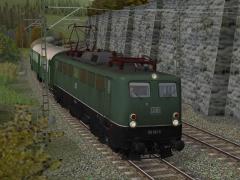 BR 139 gr�ne Farbgebung der DB in Epoche IV