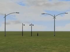 Stra�enlaternen Set 3