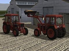 Belarus MTZ80 mit Frontlader