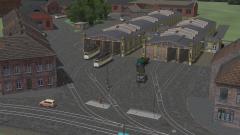 F�llteile f�r Stra�enbahn-Rillenschienen Meterspur